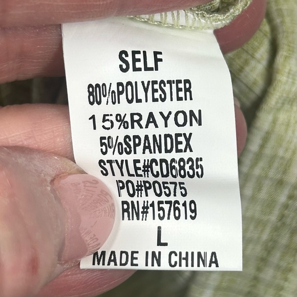 Cloud Ten Bodycon Shirt Dress Size‎ Large Casual Athleisure Stretch Comfy Sporty - Picture 4 of 4